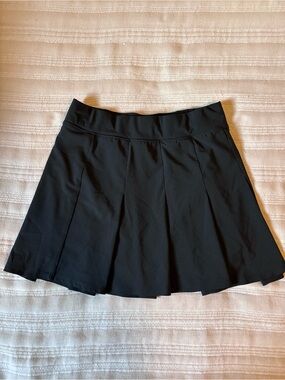 Abercrombie & Fitch Black Pleated Mini Skirt